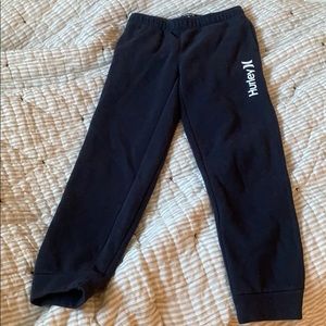 Navy Hurley sweatpants boys XL